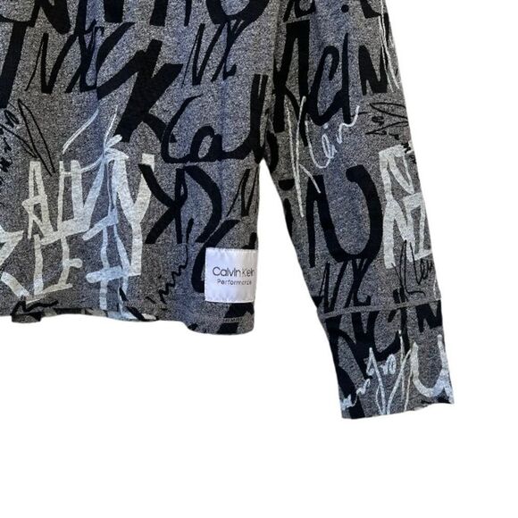 Calvin Klein Logo Hoodie Top M New - Picture 5 of 9